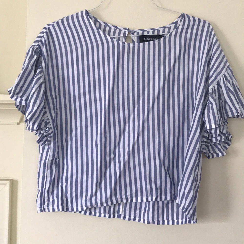 Mink Pink Afar Striped Top